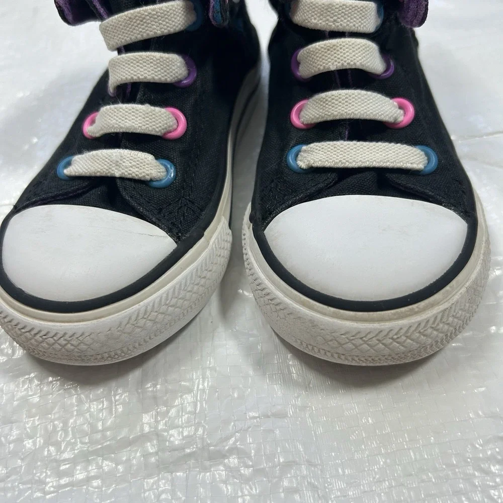 Converse Chuck Taylor All Star Fold Down Stars High Top Toddler Shoes Size7